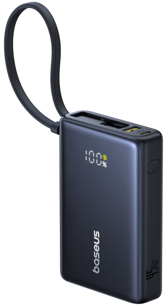 УМБ Baseus PicoGo 10000 mAh 45W Black (6932172678715) - зображення 3