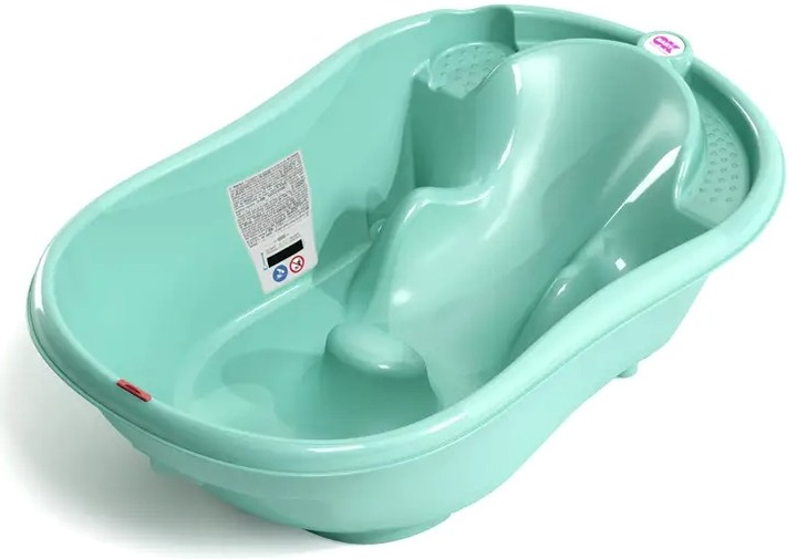 Wanienka OK Baby Onda bez uchwytów turkusowa (38231500) - obraz 1