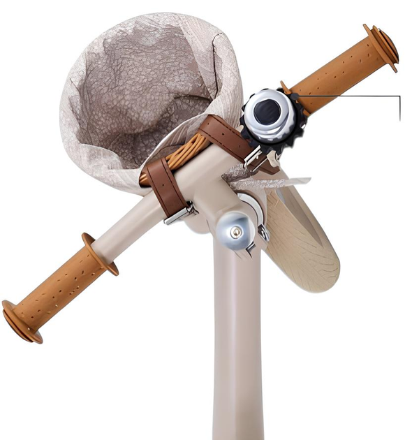 Біговел Kinderkraft Rapid 2 Dune Whisper Bizuu (KRRAPI02BEGBI00) (5902533927906) - зображення 3