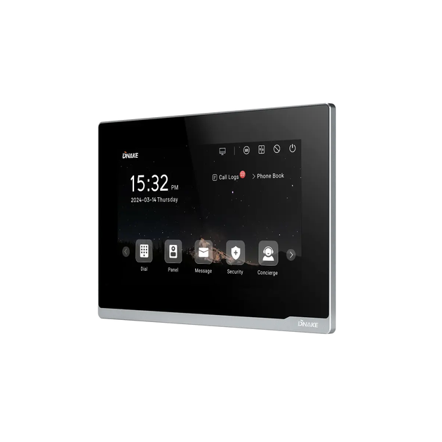 IP видеодомофон Dnake E216 Black, экран 7" - изображение 2