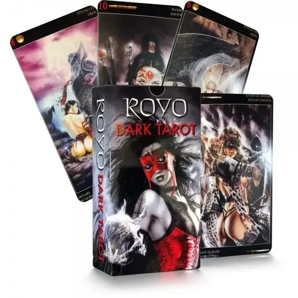 Карты Таро Темное Таро Ройо Royo Dark Tarot 78 карт - Фото 1 Карты Таро Темное Таро Ройо Royo Dark Tarot 78 карт - изображение 1