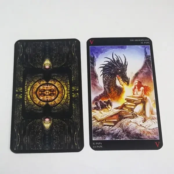 Карты Таро Темное Таро Ройо Royo Dark Tarot 78 карт - Фото 2 Карты Таро Темное Таро Ройо Royo Dark Tarot 78 карт - изображение 2