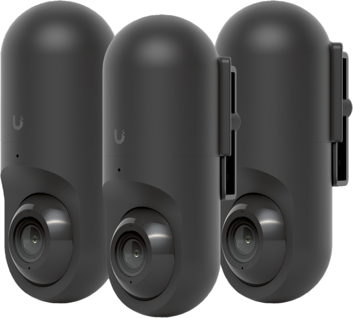 Uchwyt ścienny Ubiquiti Flex Pro Mount 3-pack Black (UACC-FLEX-CAM-PWM-BLACK-3) (955555909677534) - Outlet - obraz 1