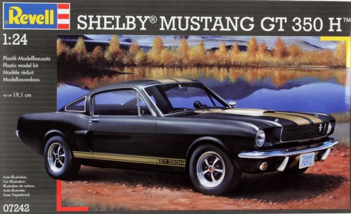 Model do składania Revell Shelby Mustang GT 350 H 1:24 07242 (4009803072425) (955555909371039) - Outlet - obraz 2
