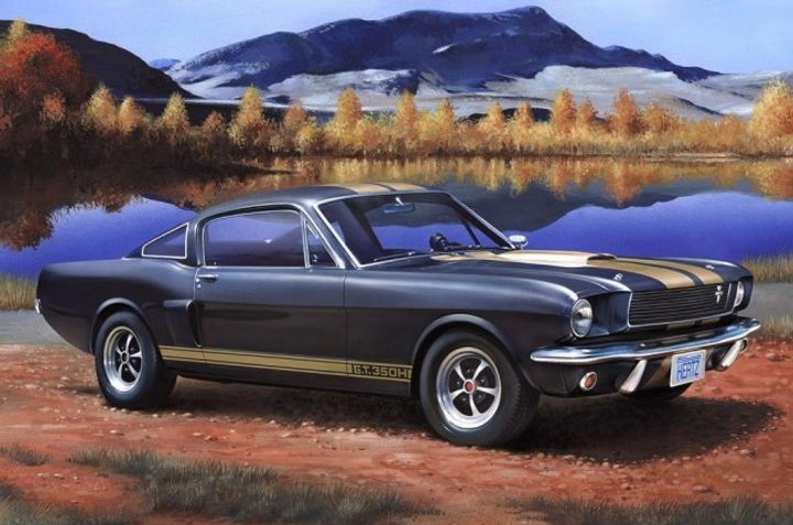 Model do składania Revell Shelby Mustang GT 350 H 1:24 07242 (4009803072425) (955555909371039) - Outlet - obraz 8