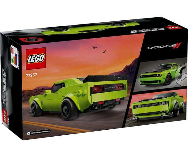 Конструктор LEGO Speed Champions Dodge Challenger SRT Hellcat