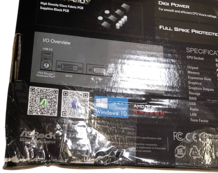 Płyta główna ASRock B450M-HDV R4.0 (sAM4, AMD B450, PCI-Ex16) (J2FMUA100414) - Outlet - obraz 3