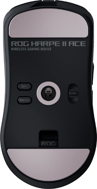 Mysz ASUS ROG Harpe II Ace Bluetooth/Wireless/USB Black (90MP0490-BMUA00) - obraz 4