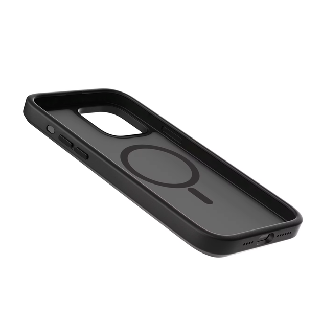 Протиударний матовий PREMIUM Soft-touch чохол з MagSafe на iPhone 14 Pro Чорний - изображение 3