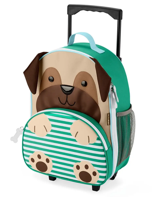 Валіза дитяча Skip Hop на колесах Mops ZOO 9R161410 (195862744602) - зображення 1