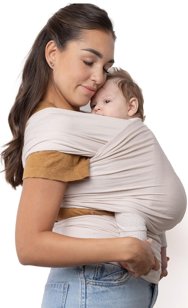 Слінг-шарф Boba Serenity Wrap Organic Stone (817579015164) - зображення 1