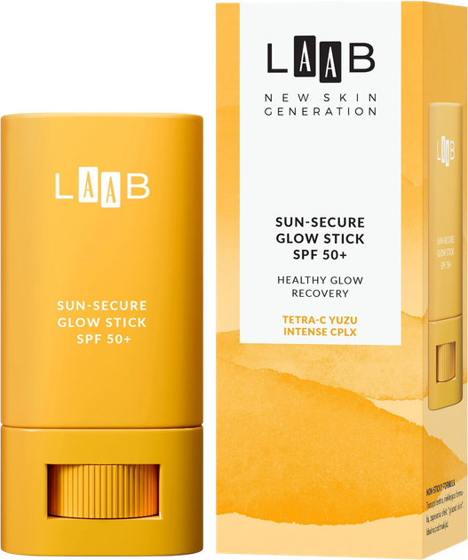 Sztyft przeciwsłoneczny AA Cosmetics Laab Tetra C Yuzu SPF50 20 g (5900116108896) - obraz 2