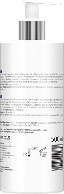 Płyn micelarny Apis oczyszczający 500 ml (5901810001858) - obraz 2