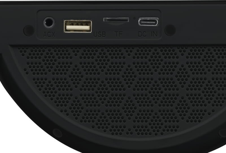 Głośnik przenośny DPM DTL301B LED RGB Bluetooth z ładowarką indukcyjną Czarny (5906881230756) - obraz 7