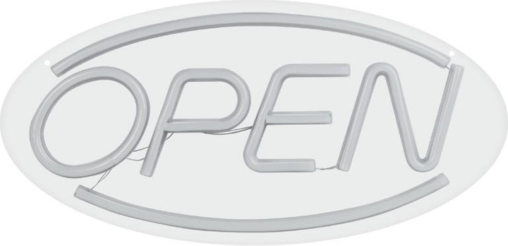 Декоративна неонова LED вивіска DPM Open 45 x 22 см (5906881229286) - зображення 1