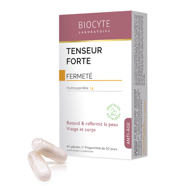 Biocyte Tenseur Forte — ліфтинг-комплекс для пружності шкіри, 40 капсул - Фото 1 Biocyte Tenseur Forte — ліфтинг-комплекс для пружності шкіри, 40 капсул - зображення 1