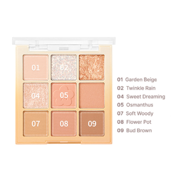 Палетка теней DASIQUE Shadow Palette 26 Golden Flower в тёплых цветочно-золотистых оттенках 7.5 г - Фото 3 Палетка теней DASIQUE Shadow Palette 26 Golden Flower в тёплых цветочно-золотистых оттенках 7.5 г - изображение 3