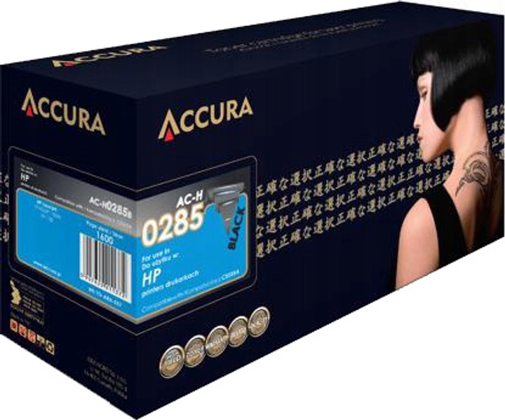 Тонер-картридж Accura для HP No. 85A (CE285A) XL Black (AC-H0285BXL) - зображення 1
