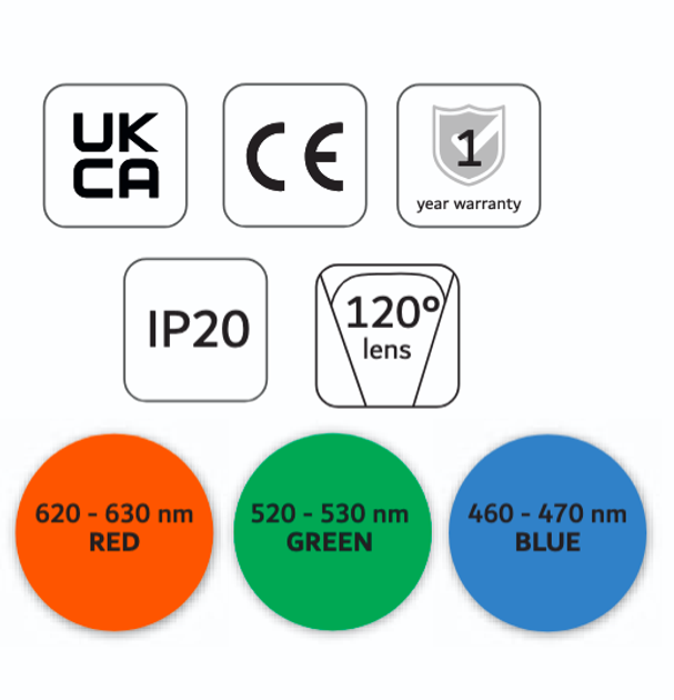 Професійна світлодіодна стрічка MW Lighting RGB 14.4 Вт/м 12В 60LED IP20 5м (5902135158098) - зображення 4
