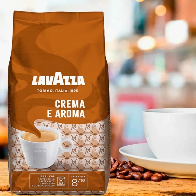 Зернова кава Lavazza Crema e Aroma 900г (21) - зображення 4