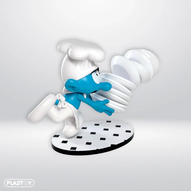 Фігурка Plastoy The Smurfs The Chef 20 см (3521320607467) - зображення 4