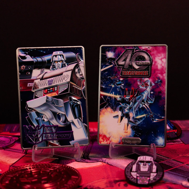 Plakietka kolekcjonerska Fanattik TRANSFORMERS 40th Anniversary Decepticons Limited Edition (5060948294539) - obraz 7