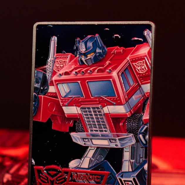 Plakietka kolekcjonerska Fanattik TRANSFORMERS 40th Anniversary Autobots Limited Edition (5060948294638) - obraz 7