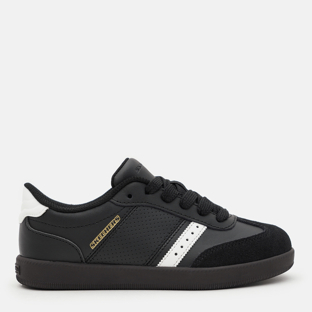 Детские кеды для мальчика Skechers 405730L BKW 32 Черные (197627187853) 