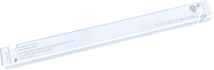 Блок живлення POS LED Driver 12В/5A C8 FTPC60V12-VFC-S-B (5902135154748) - зображення 1