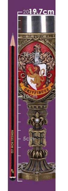 Puchar kolekcjonerski Nemesis Harry Potter Four House 19.7 cm (0801269155513) - obraz 7