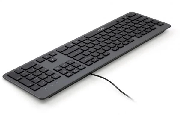 Клавиатура Vinga kb735 black-grey - изображение 3
