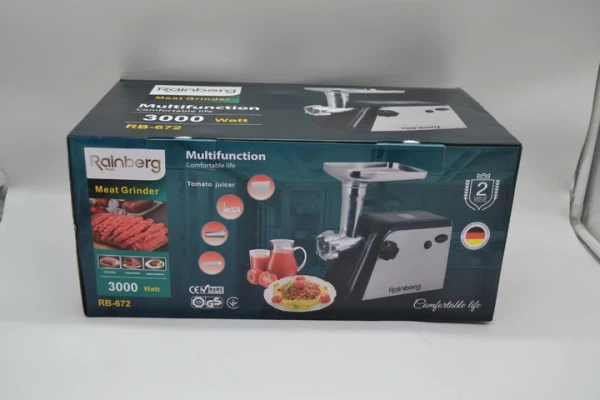 Мясорубка Rainberg rb-672 - изображение 4