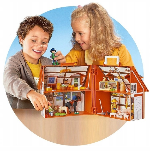 Klocki Playmobil Country Moje przenośne gospodarstwo rolne 61 szt 4142 (4008789041425) - obraz 6