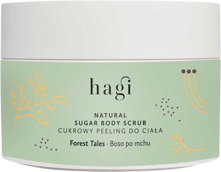 Peeling do ciała Hagi Boso Po Mchu cukrowy 200 g (5907296734327) - obraz 1
