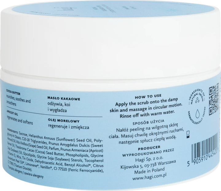 Peeling do ciała Hagi Zimowe Otulenie cukrowy 200 ml (5905910445420) - obraz 3