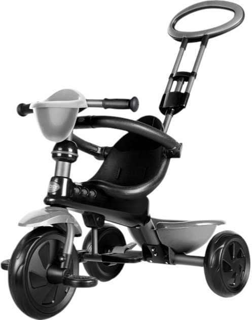Rowerek trójkołowy Qplay Cosy Grey (5061047480373) - obraz 2