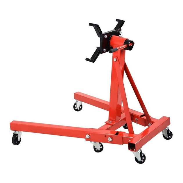 Стенд для двигателя и коробки передач Kraft&Dele KD325 109 см на 6 колесах инструмент с грузоподъемностью 900 кг для ремонта и обслуживания в мастерской - Фото 1 Стенд для двигателя и коробки передач Kraft&Dele KD325 109 см на 6 колесах инструмент с грузоподъемностью 900 кг для ремонта и обслуживания в мастерской - изображение 1