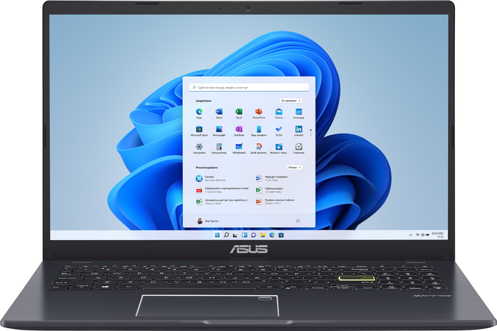 Laptop ASUS Vivobook Go 15 E510KA-EJ485WS Peacock Blue (90NB0UJ4-M00US0) - obraz 1