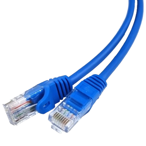 Патч-корд RJ45 Kingda 1 м Cat5e UTP синій - Фото 1 Патч-корд RJ45 Kingda 1 м Cat5e UTP синій - зображення 1