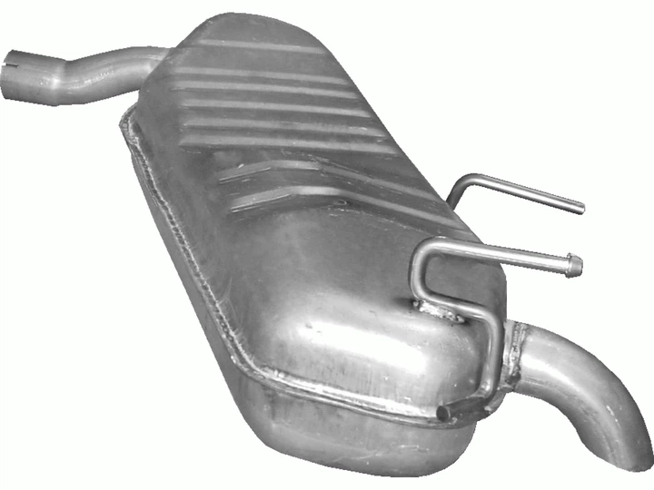 Глушник Опель Сигнум (Opel Signum) 1.8 03-08 (17.73) Polmostrow алюминизированный - зображення 2