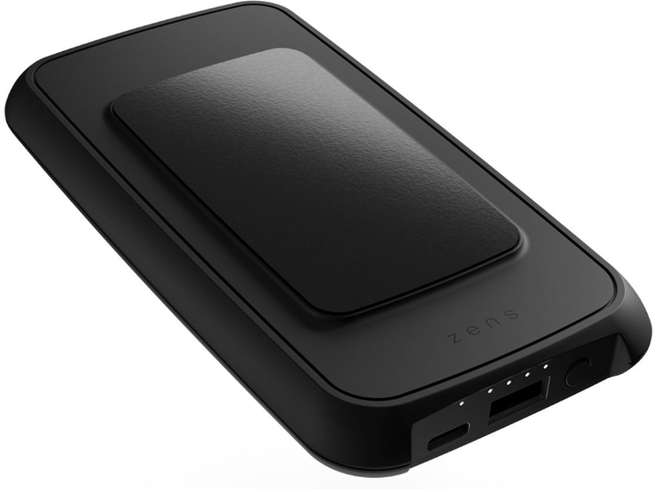УМБ Zens 4500mAh Qi 5W USB-A Black (8720648364525) - зображення 1