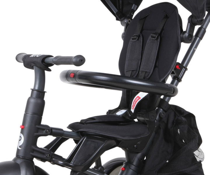 Rowerek trójkołowy Qplay Rito Eva Plus Black (0686268624532) - obraz 3