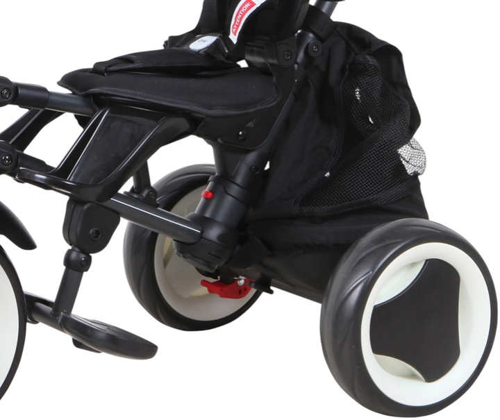 Rowerek trójkołowy Qplay Rito Eva Plus Black (0686268624532) - obraz 4