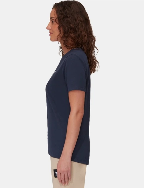 Футболка Mammut Core T-Shirt Women Logo 2024 M Marine (1092-7619876340207) - зображення 3