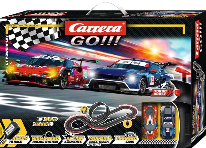 Tor wyścigowy Carrera Go GT Powerplay 4.9 m (20062597) (4007486625976) - obraz 1