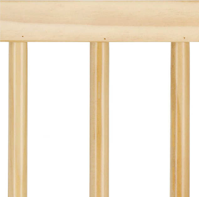 Bramka ochronna Springos brązowo-czarna 75-110 cm (5907719470566) - obraz 5