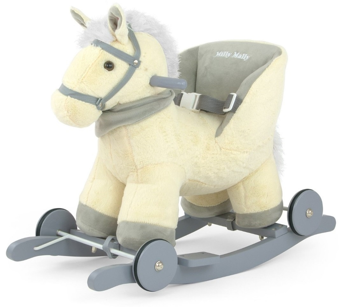 Konik na biegunach Milly Mally Polly Beige (5901761124002) - obraz 1