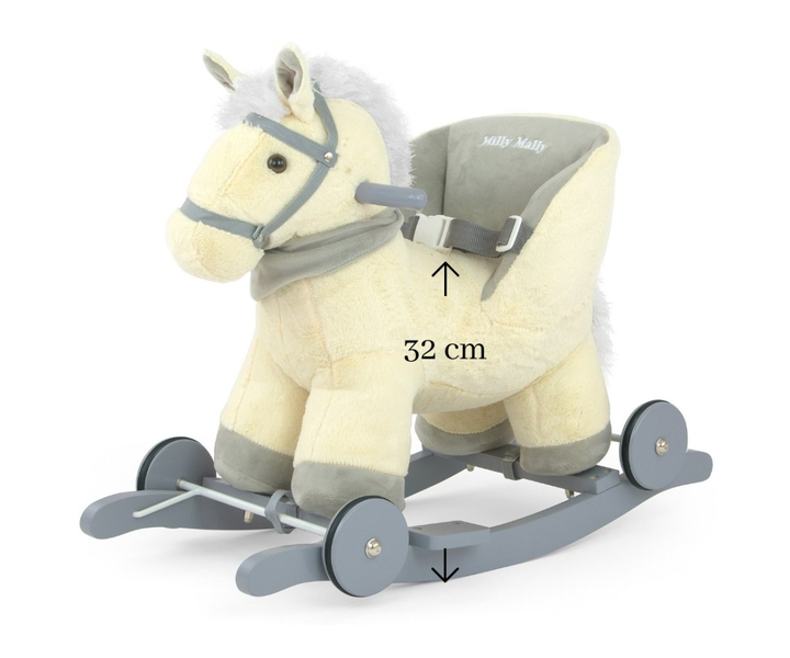 Konik na biegunach Milly Mally Polly Beige (5901761124002) - obraz 3