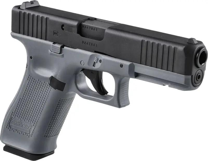 Пистолет пневматический Umarex Glock 17 Gen5 Blowback CO2 кал 4,5 мм BB Gray - изображение 4
