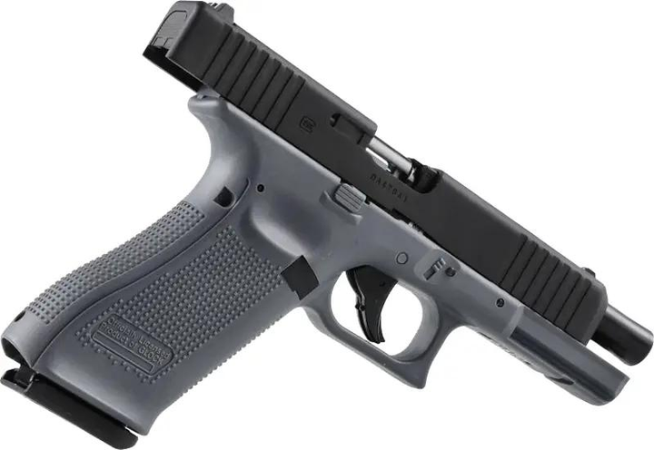 Пистолет пневматический Umarex Glock 17 Gen5 Blowback CO2 кал 4,5 мм BB Gray - изображение 7